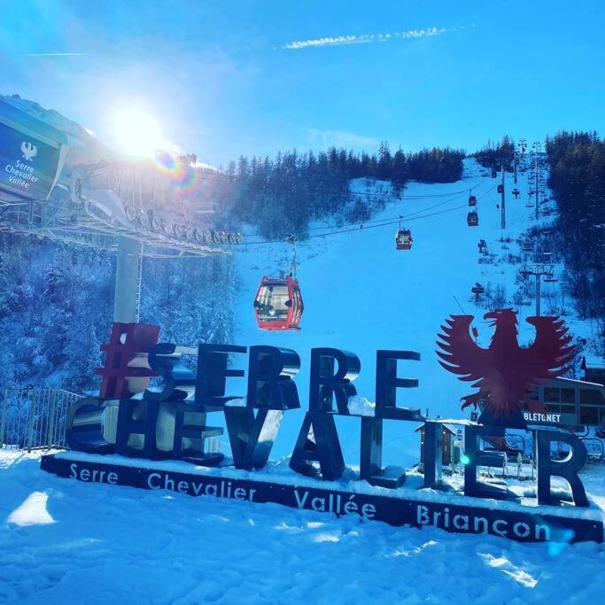 Appartement 4 Pers Grande Terrasse Vue Pistes Ski サン・シャフレ エクステリア 写真