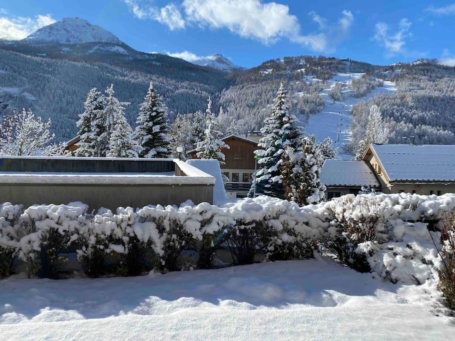 Appartement 4 Pers Grande Terrasse Vue Pistes Ski サン・シャフレ エクステリア 写真